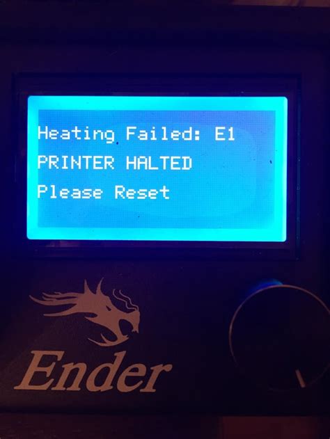 E1 Error Code - connections good, thermistor seems ok, I unplugged it ...