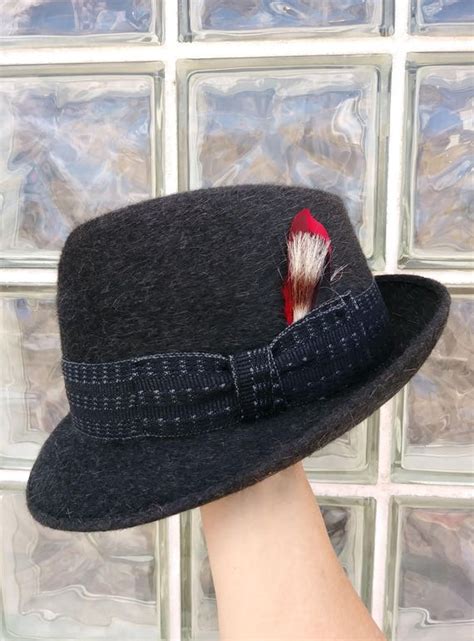 vintage mens trilby fedora - Gem