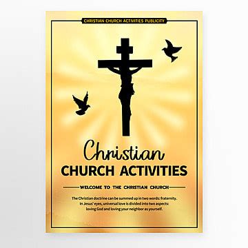christian church event promotion template religious event poster