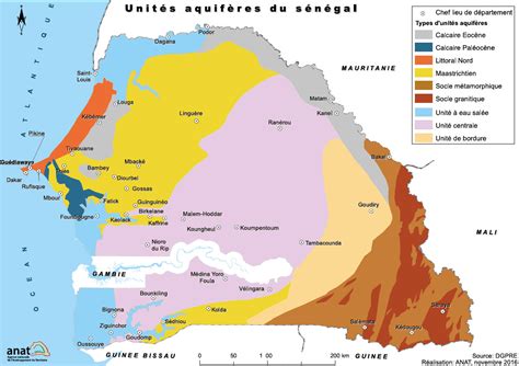 Cartes Th Matiques Du S N Gal Au S N Gal Le C Ur Du S N Gal