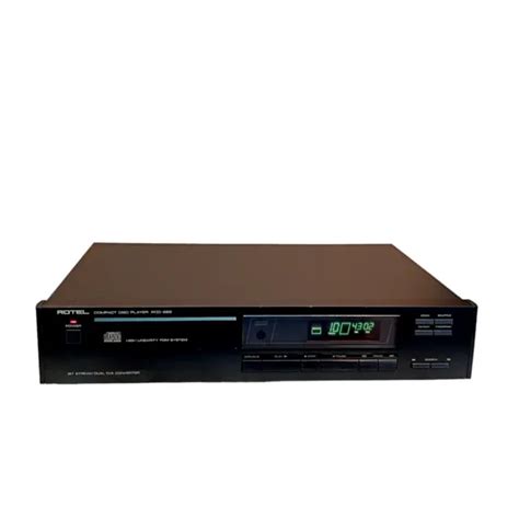 ROTEL RCD-865 CD Compact Disc Player Fully Working £105.00 - PicClick UK