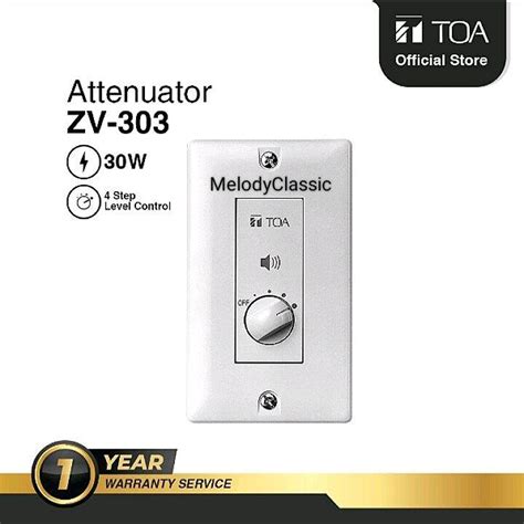 Volume Control Toa Zv Watt Attenuator Original Lazada Indonesia