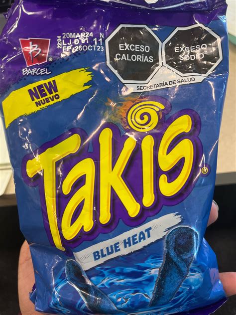 Blue heat from Mexico wayyyy better flavor : r/takis