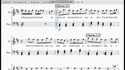 Icarly Theme Flute Sheet Music Youtube