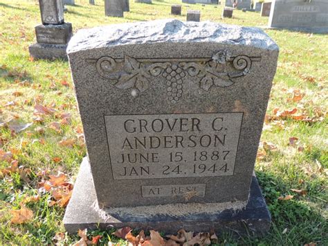 Grover Cleveland Anderson Find A Grave Memorial