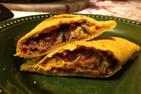 Jamaican ‘Beef’ Patties With Cheese [Vegan, Gluten-Free] | Vegan patties, Jamaican beef patties ...