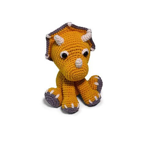 Kit Amigurumi Dinos 0004 Mercadurumi