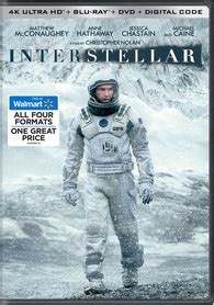 Interstellar 4K Blu-ray (Wal-Mart Exclusive)