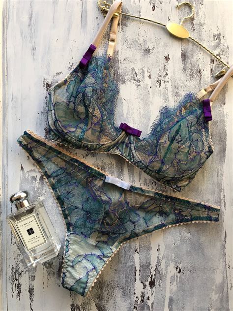 Amazing Luxury French Lace Lingerie Set By Josephine Lingerie Etsy