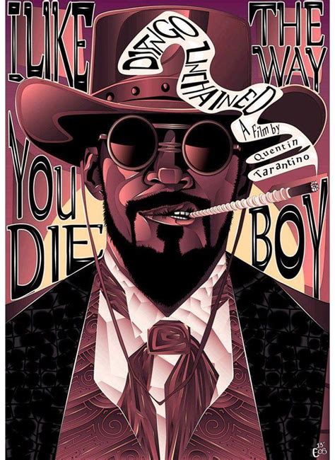 Django Unchained By Erol Osman Poster Movie Posters Alternative