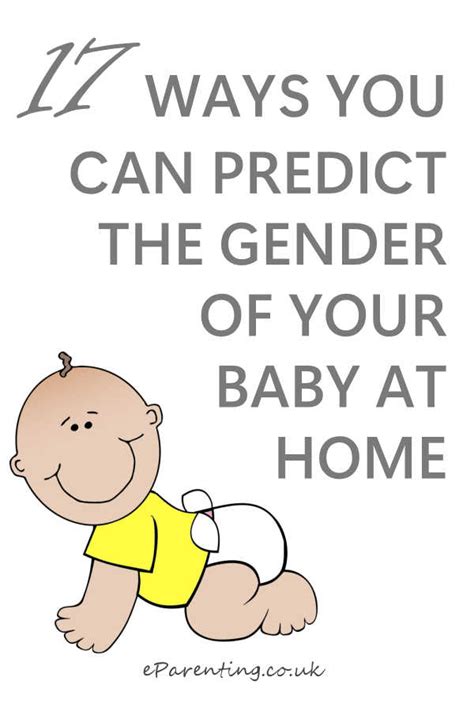 Gender Prediction Methods You Can Do At Home