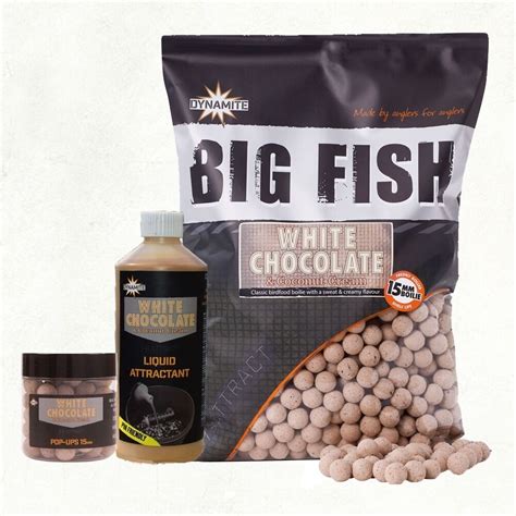 Dynamite Baits - White Chocolate Boilies - 1.8kg - 15mm