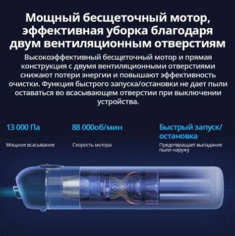 Автомобильный пылесос Xiaomi Portable Vacuum Cleaner, портативный для ...