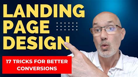 Landing Page Design 17 Optimization Tricks For More Conversions Youtube