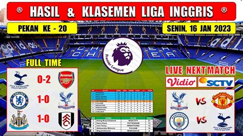 Hasil Liga Inggris Tadi Malam TOTTENHAM Vs ARSENAL CHELSEA Vs