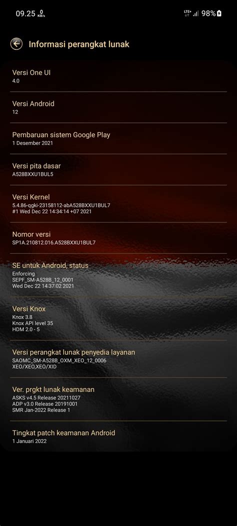 Ganti region firmware - Samsung Members