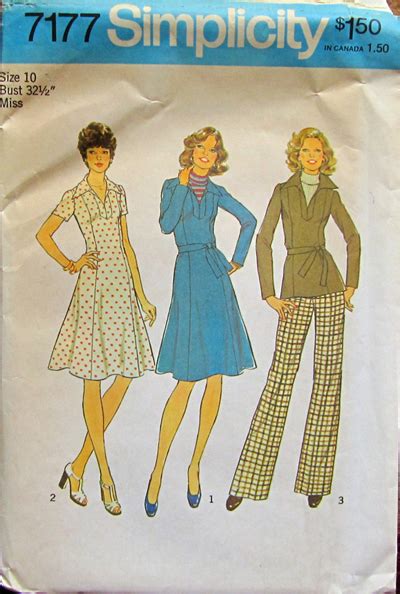 Simplicity 7177 A Vintage Sewing Patterns Fandom