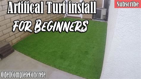 How To Install Artificial Turf For Beginners Diy Artofit