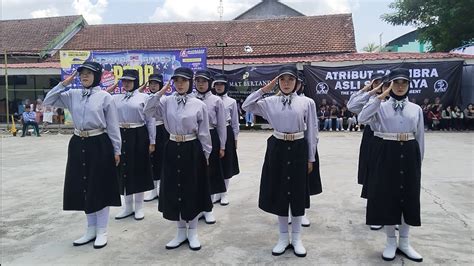 PENAMPILAN PASKIBRA MAN 3 NGANJUK DI LKBB AURA MAN 2 MOJOKERTO YouTube