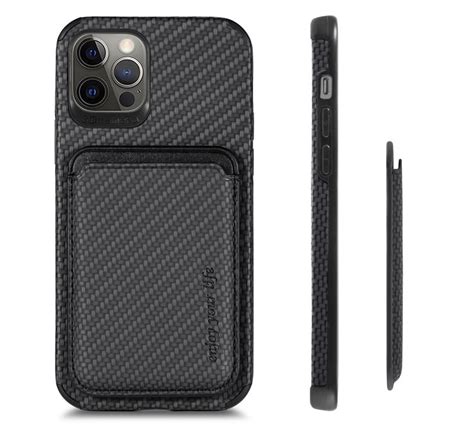 Iphone 12 Woven Textured Leather Case With Magsafe And Rfid Blocking