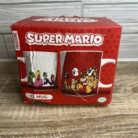 Nib Paladone Super Mario Xl Mug Oz Picclick Uk