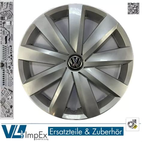 1X ORIGINAL VW Golf Touran Caddy Passat Radkappen 16 Zoll Silber