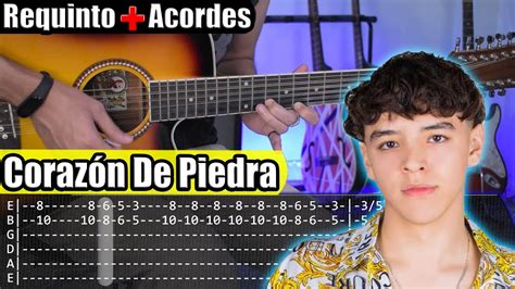 Coraz N De Piedra Xavi Requinto Acordes Tabs Tutorial