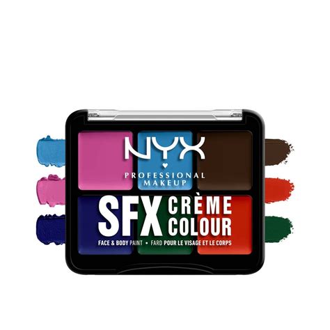 NYX Pro Makeup SFX Face And Body Paint Palette 02 Secondary Colors