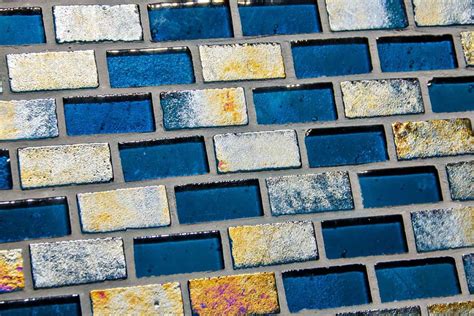 Swimming Pool Glass Tile Steel Blue Lightstreams