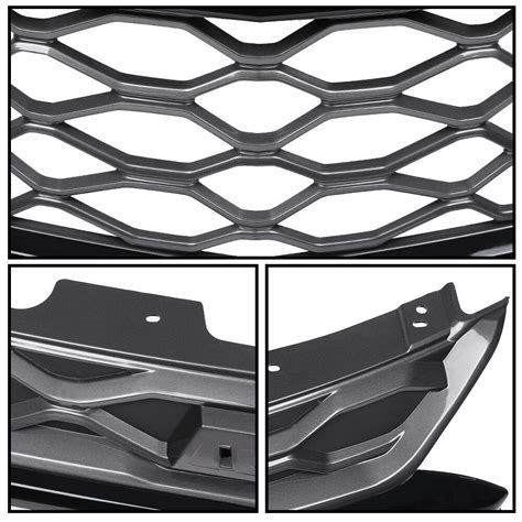 New Fit For Chevrolet Equinox 2018 2020 Front Grille Mesh Sport Black