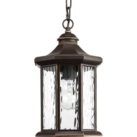 Progress Lighting Edition Collection 1 Light Antique Bronze Hanging Lantern The Home Depot Canada