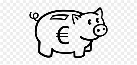 Economy Piggy Bank Easy Drawing Free Transparent Png Clipart Images