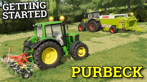 SETTING UP THE FARM PURBECK FARMING SIMULATOR 22 Episode 2 YouTube