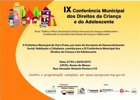 Br Ix Conferencia Dos Direitos Da Criança E Do