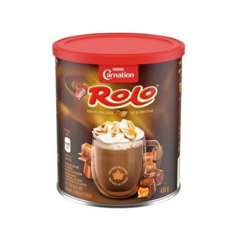 Carnation Hot Chocolate Rolo Canister 450g Home Tester Club