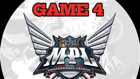 MPL ID GRAND FINALS GAME 4 FNOC VS EVOS YouTube