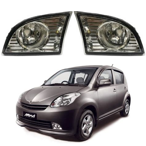 Perodua Myvi 2005 Fog Lamp Spot Sport Lights Complete Lampu Kabus