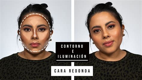 CÓMO contornear una cara REDONDA TODO sobre CONTORNOS e ILUMINACIÓN