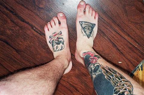 Foot Tattoos for Men - Design Ideas for Guys