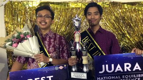 Mahasiswa Feb Sukses Meraih Juara Dan Best Essay Equilibrium Science