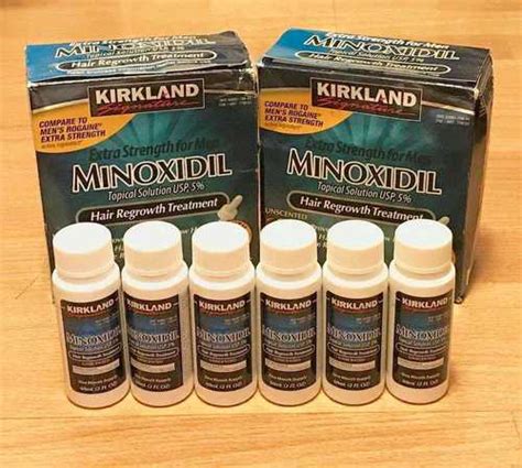 Kirkland Signature Minoxidil 5 Percentage Extra Strength Hair Loss