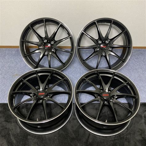 【やや傷や汚れあり】rays Volk Racing ボルクレーシング G25 4本 鍛造 19インチ 85j45 Pcd114 Grb