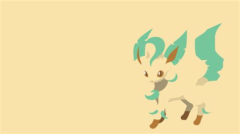 I made a Leafeon wallpaper :D [4k] : r/pokemon