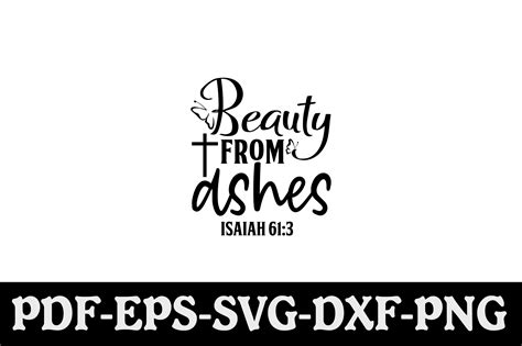 Beauty From Ashes Svg Graphic By Creativekhadiza124 Creative Fabrica