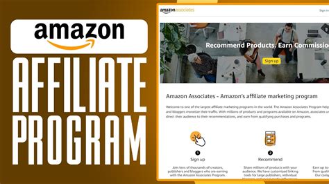 How To Sign Up For Amazon Affiliate Program 2025 Full Guide YouTube