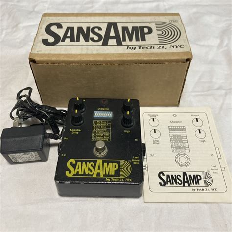 Yahoo オークション ジャンクTech21 SansAmp サンズアンプ