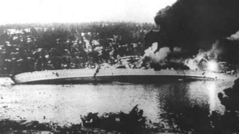 Sinking of the German Kreuzer “Blücher” | WW2 Gravestone