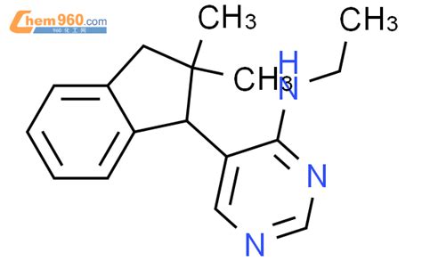 209856 57 5 4 Pyrimidinamine 5 2 3 Dihydro 2 2 Dimethyl 1H Inden 1 Yl