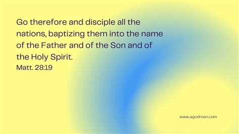 Meaning Of Being Baptized Into The Name Of The Father And Son And Holy