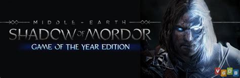 Terra M Dia Sombras De Mordor Edi O Jogo Do Ano Vgdb V Deo Game